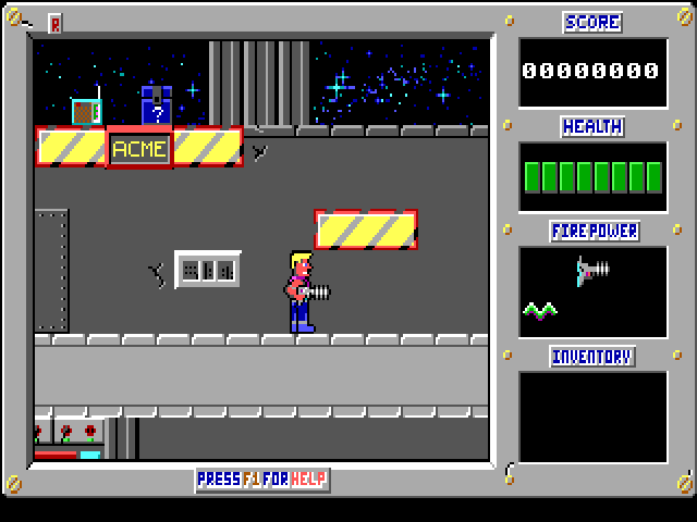 Duke Nukem running in the browser