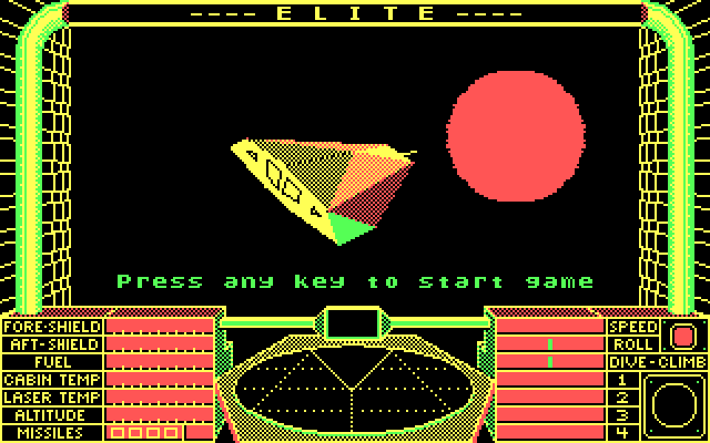 Elite running in the browser