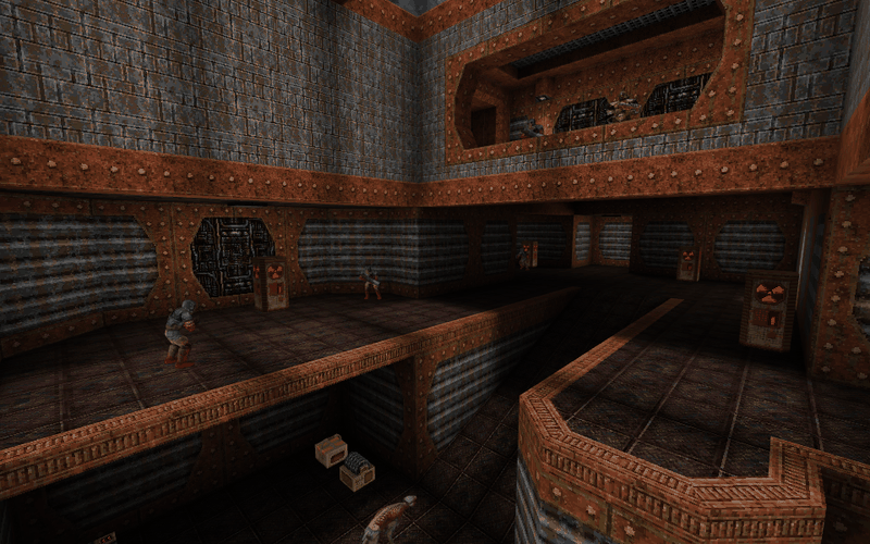 LibreQuake running in the browser